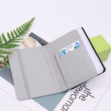 Custom PU Leather Travel Wallet with RFID Protection and Custom Logo
