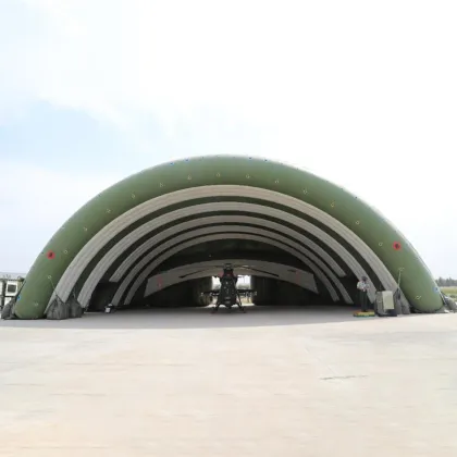 Airtight Large Inflatable Tent Hangar Inflatable Structures