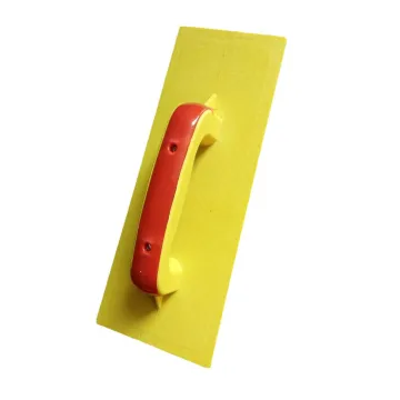 Yellow Plastic Honeycomb Hole Tile Trowel for Plastering