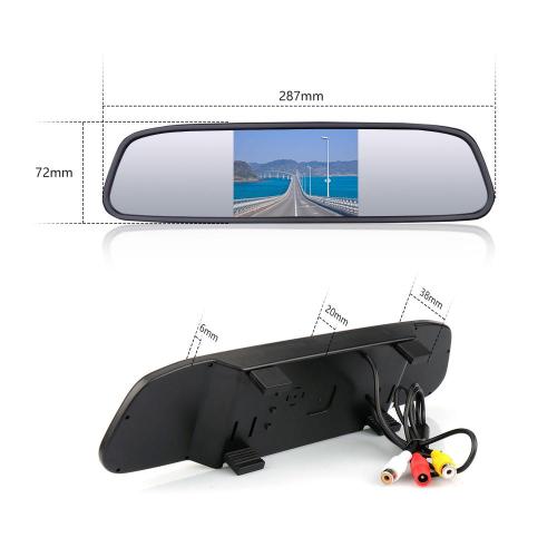 4.3inch Reversing Display Rear View Mirror Monitor