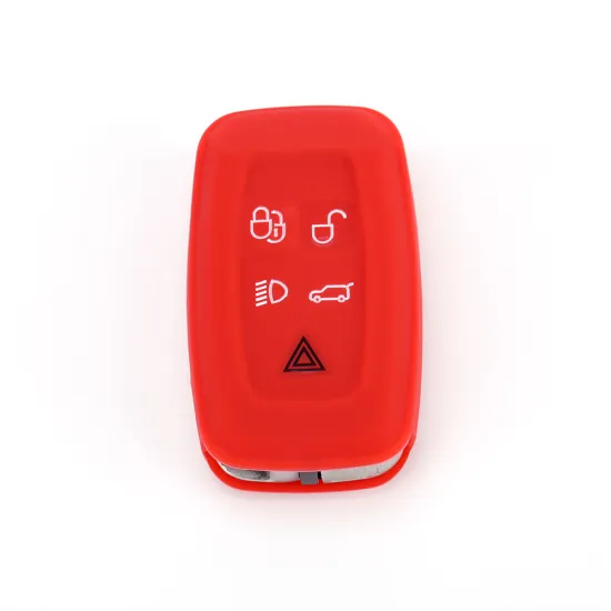 Eco-friendly silicone range rover sport key fob cover