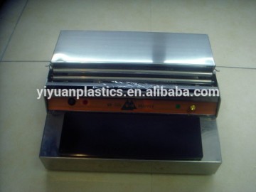 Stainless Steel Food Wrap Tray Wrapping Sealer 500 model hot plate