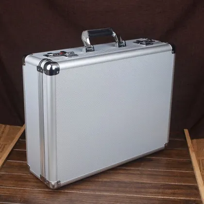 Hard Aluminum Mahjong Game Case with Lock: Ideal Storage Solution for Your Mahjong Needs