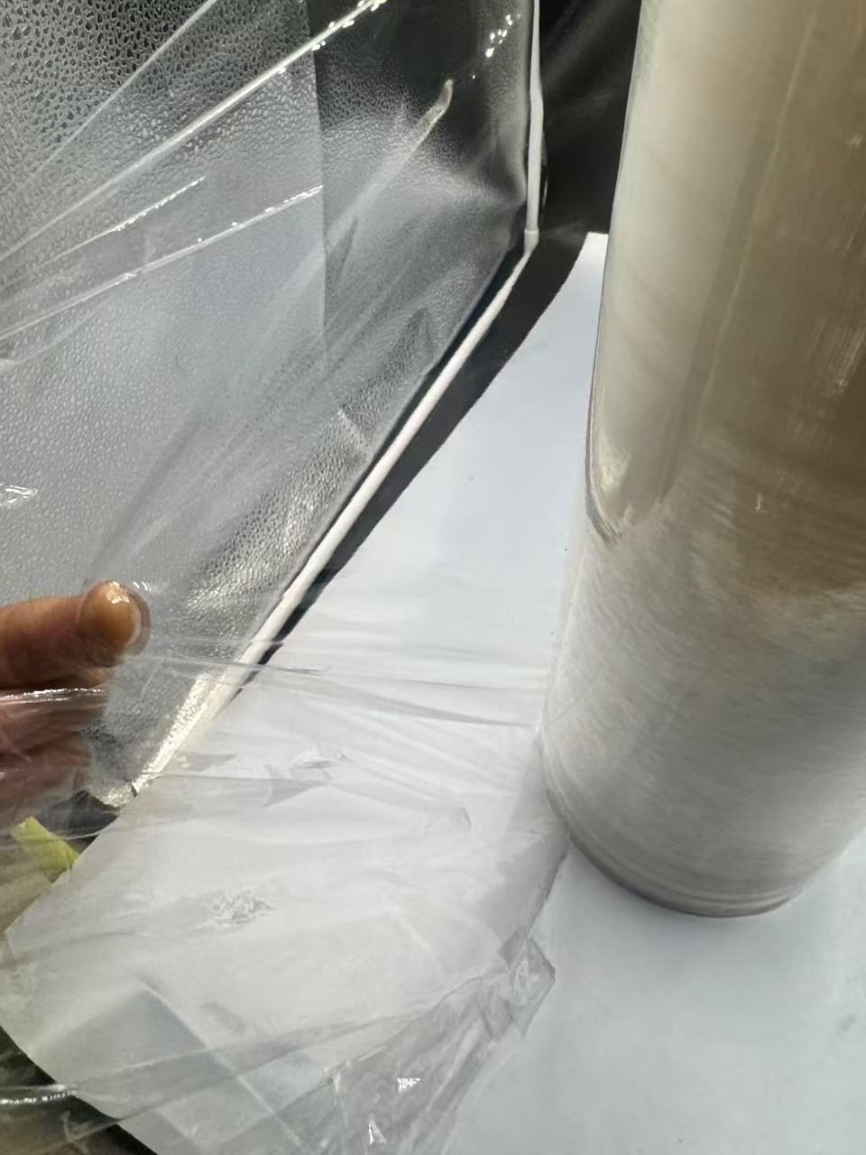 Transparent PE film