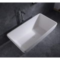 Soaker Tub Klempner freistehende feste Oberfläche kleine Acrylbadewanne