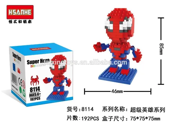 Kids building blocks toys The Newest Hero cartoon figure building block