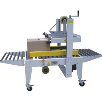 Plakband semi-automatische kartonneermachine