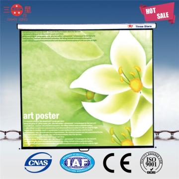 16 9 200 Inch Motorized Projector Screen Office Equipment