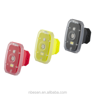 Clip-On Silicone Strap Led Bike Light for Mountain Bikes