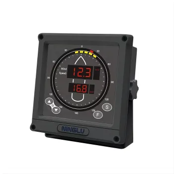Marine Wind Speed and Direction Repeater: Anemometer Display for Boat Winds