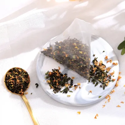 100g Double Happiness Osmanthus Oolong Pyramid Tea Bags for Bubble Tea: Your Perfect Tea Ingredient