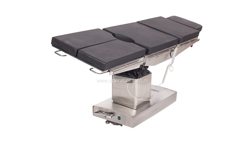 Medical electric operating table