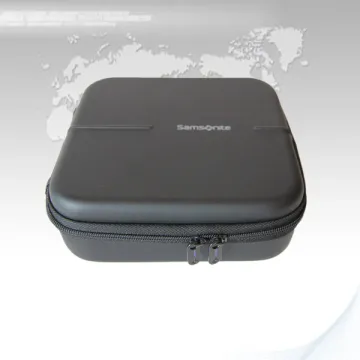 EVA 1680D nylon cover shockproof eva bike zipper case