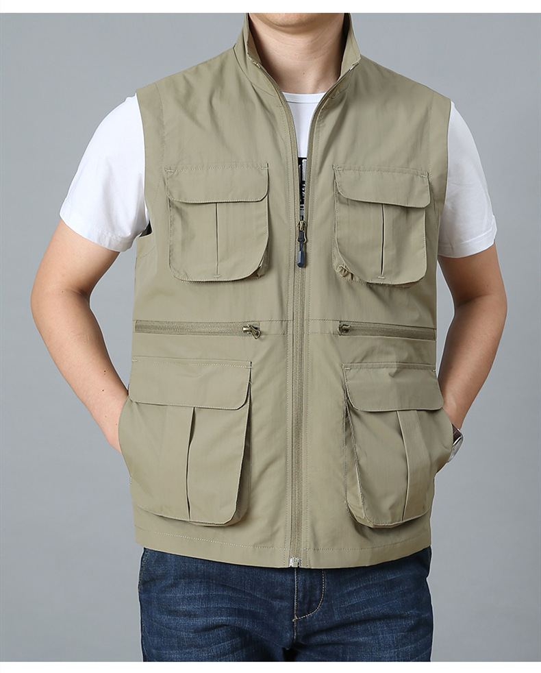 Custom Sleeves Vest Jacket Mens