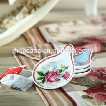 Elegant Fine New Bone China Tea Bag Holder set