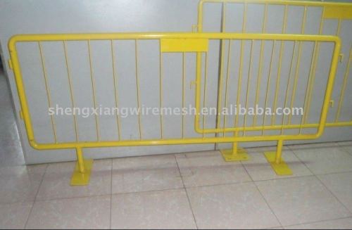 PVC crowd barrier (Factory)ISO 9001/temporary fence