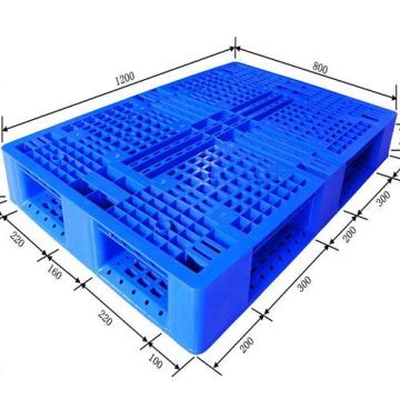 Double-Sided HDPE Plastic Pallet with Euro Size /Tray