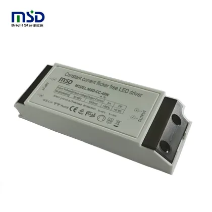 5-Year Warranty 40W Adjustable Constant Current USA LED Driver