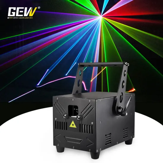 10W MINI RGB Laser Stage Light with Animation Show Projector