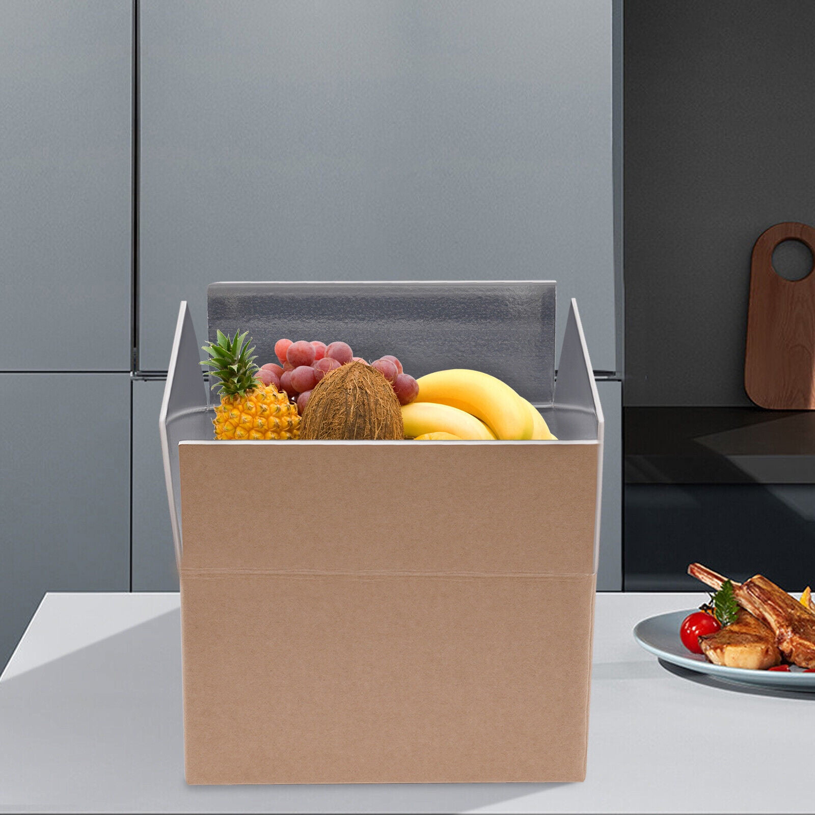 caja de envío aislada biodegradable