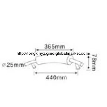 Tube Shaped Design PU Bath Pillows