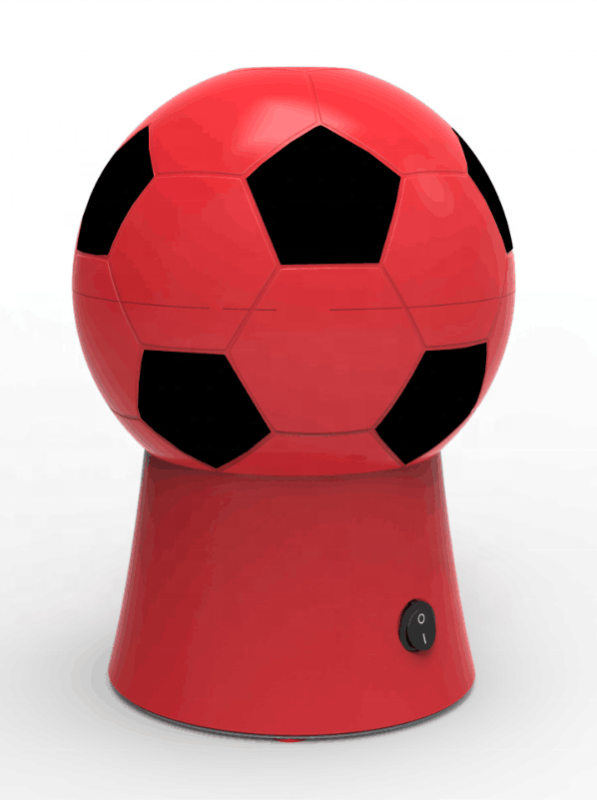 Popcorn Maker Football Shape GS CE Popper