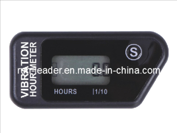 Waterproof Resettable Hour Meter for ATV Stump Grinders Mower