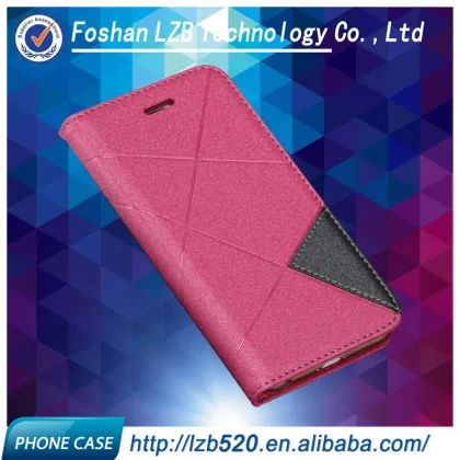 LZB leather flip cover mobile phone case for sony xperia e3