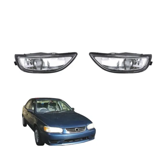 Clear Driving Fog Lights Lamps Pair for 2001-2002 Toyota Corolla