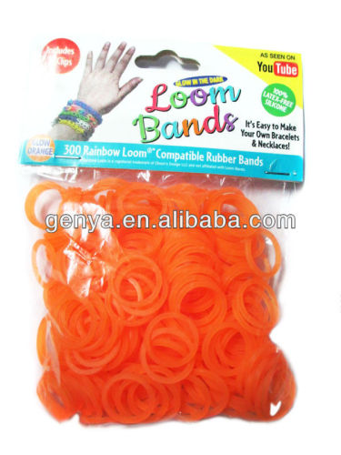 Fashion Hot Sale Silicone Loom Bands