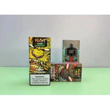 Caixa descartável por atacado R&amp;M Monster 6000 Puffs