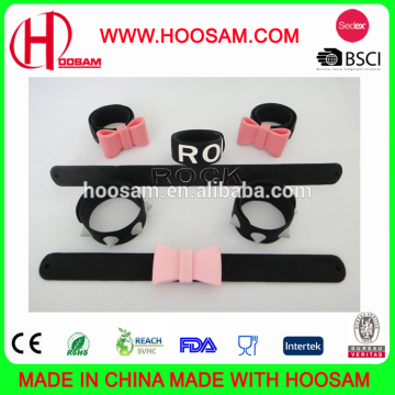 merry christmas silicone ruler slap bracelet 2015