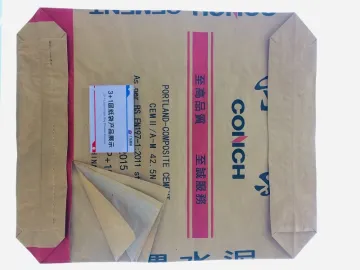 3+1 Plastic Liner Kraft Paper Valve Cement bag