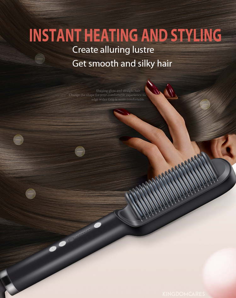 acevivi hair straightener brush