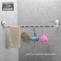 Taizhou Shuangqing Stainless Steel Suction Cup Corner Towel Bar for Bathroom