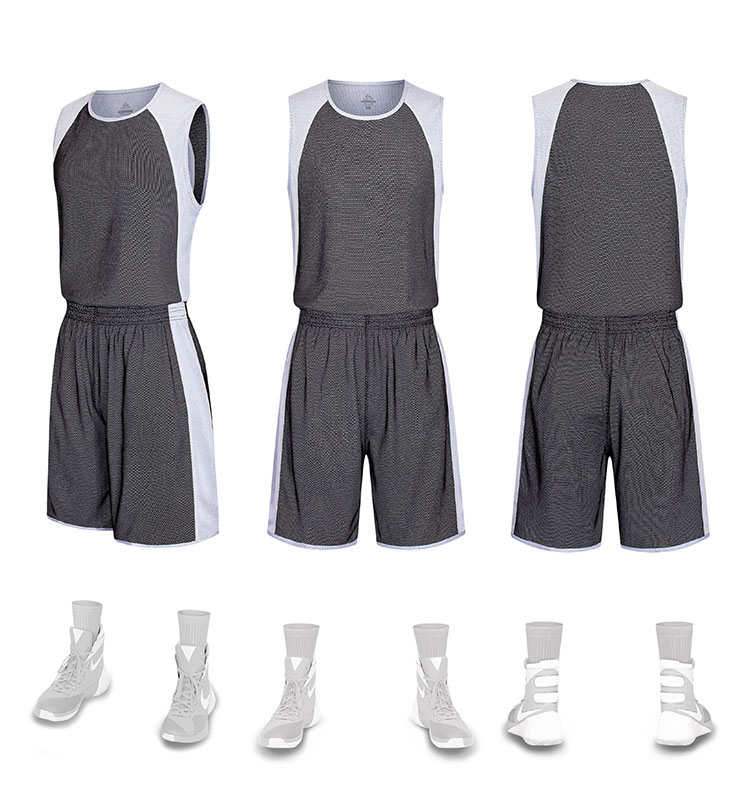 Reversible basketball Jersey Athletic Short Team Uniforms