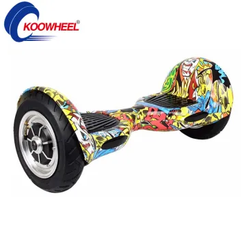 Koowheel 10" Hip Hop Electric Scooter Two-Wheel Self Balancing Air Board Skateboard