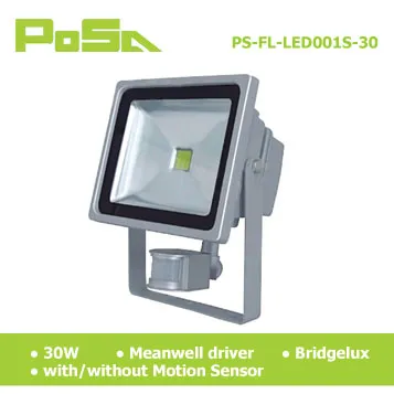 30w led flood light motion sensor (PS-FL-LED001S-50)
