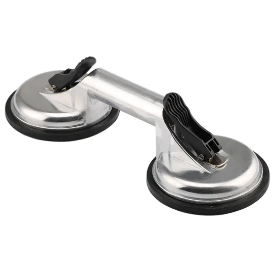 Double Claw Glass Handling Suction Cup - Hot Selling Aluminium Alloy Vacuum Suction Cup