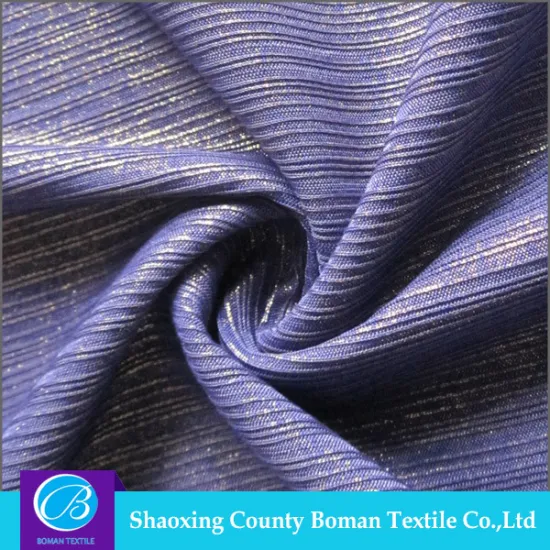 Designer fabric supplier China wholesale Casual Polyester foil sequin fabric