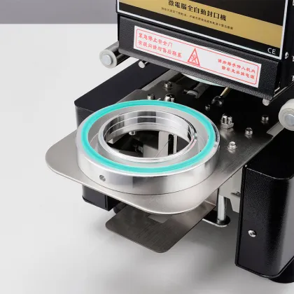Intelligent Full Automatic Cup Sealer for Coffee Cups - Wantjoin Cup Sealing Machine