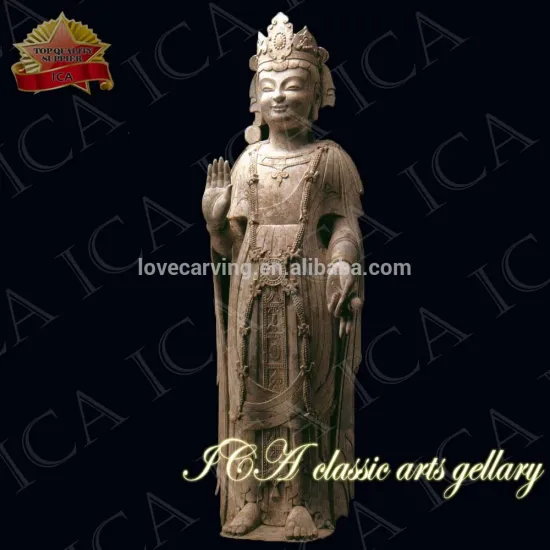 Old stone carving buddha