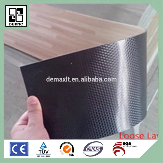 4mm-5mm top quality loose lay brazilian cherry hardwood flooring pvc tile/oak wood grain vinyl floor