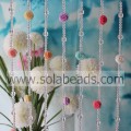 Easter Decoration 6MM&12MM&21MM Wire Crystal Acrylic Beaded Garland Trimming