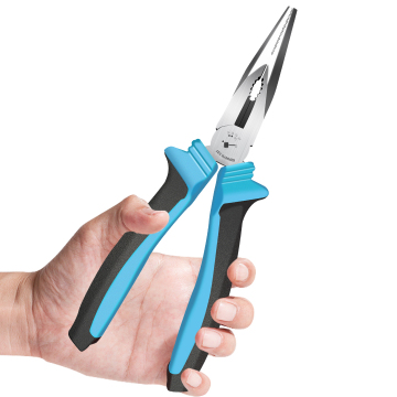 Wholesale Long Needle Nose Pliers for Electrical Wire and Cable Crimping
