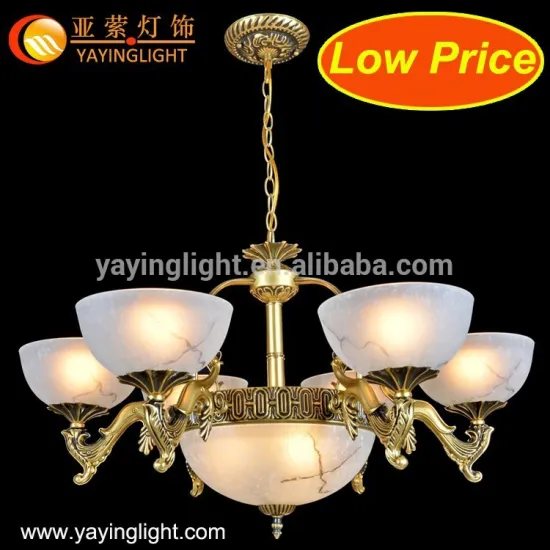 Low price home gypsum decor lighting,ass chandelier light,european suspension pendant lamp