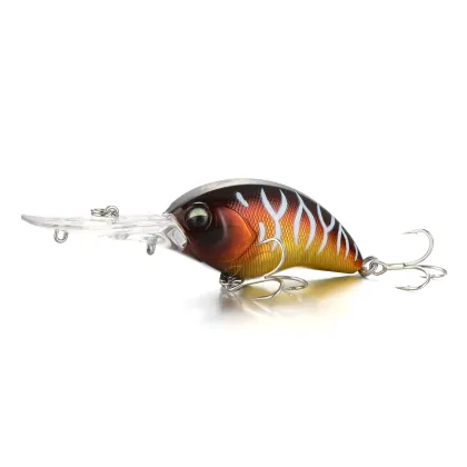 Deep CrankBait Lure for Saltwater Fishing - Pesca 61mm 18g Artificial Bait for Bass, Sea Snapper, Grouper