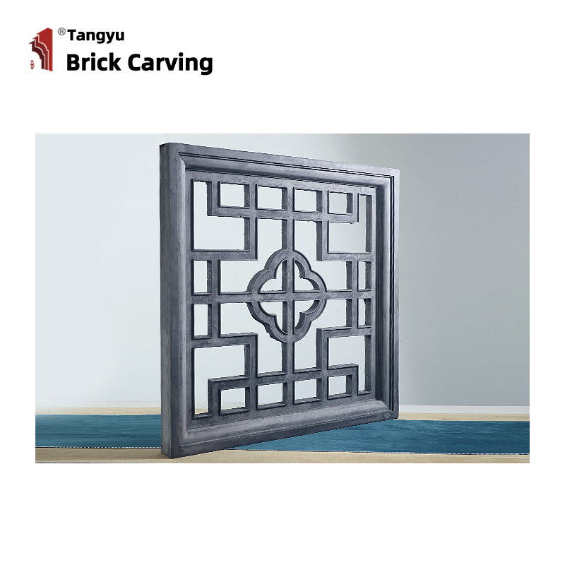 70cm square hollow flower window