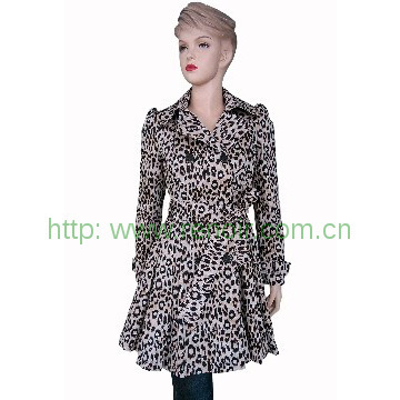 lady\'s  fashion long wind coat