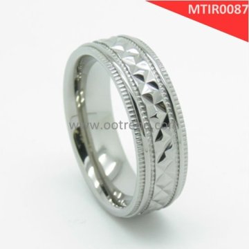 Formula of titanium rings,unique titanium rings for men